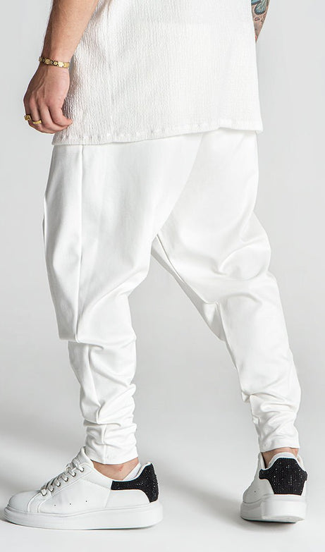 WHITE RESORT PANTS - Drakkar shop