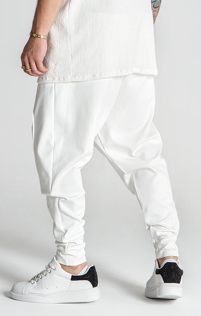 WHITE RESORT PANTS - Drakkar shop