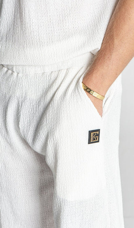 WHITE RESORT SHORTS - Drakkar shop