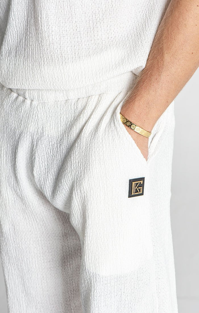 WHITE RESORT SHORTS - Drakkar shop