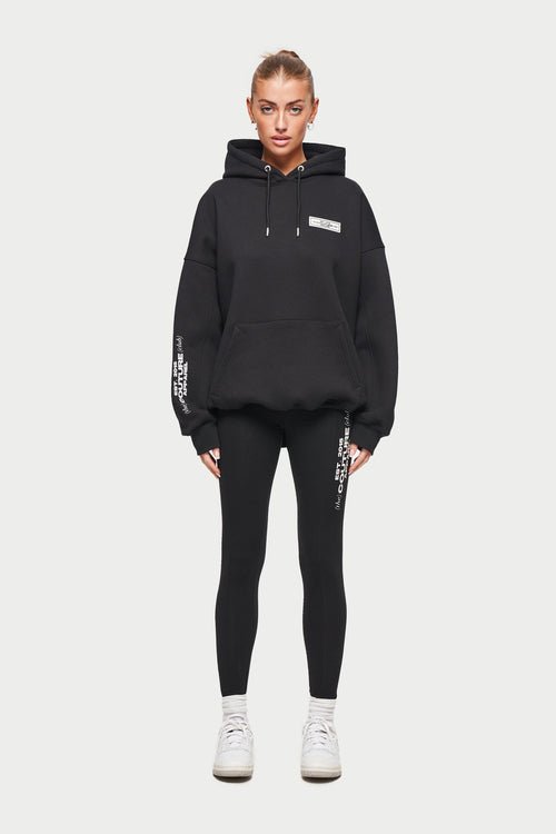 BADGED LOGO LOUNGE LEGGINGS - Drakkar shop