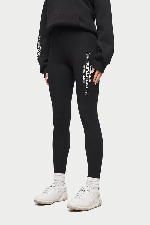 BADGED LOGO LOUNGE LEGGINGS - Drakkar shop