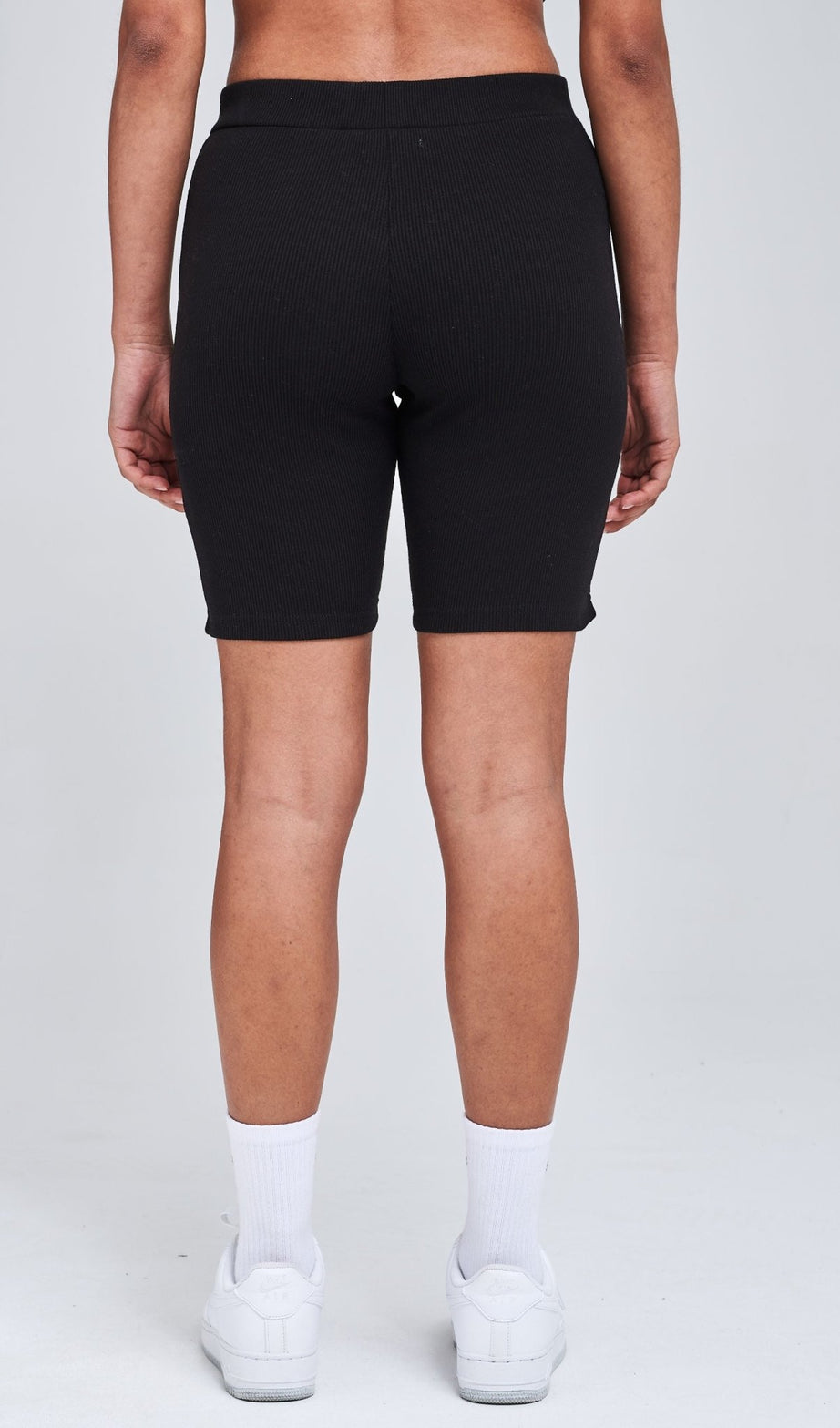 BARRIE RIB BIKER SHORTS BLACK - Drakkar shop
