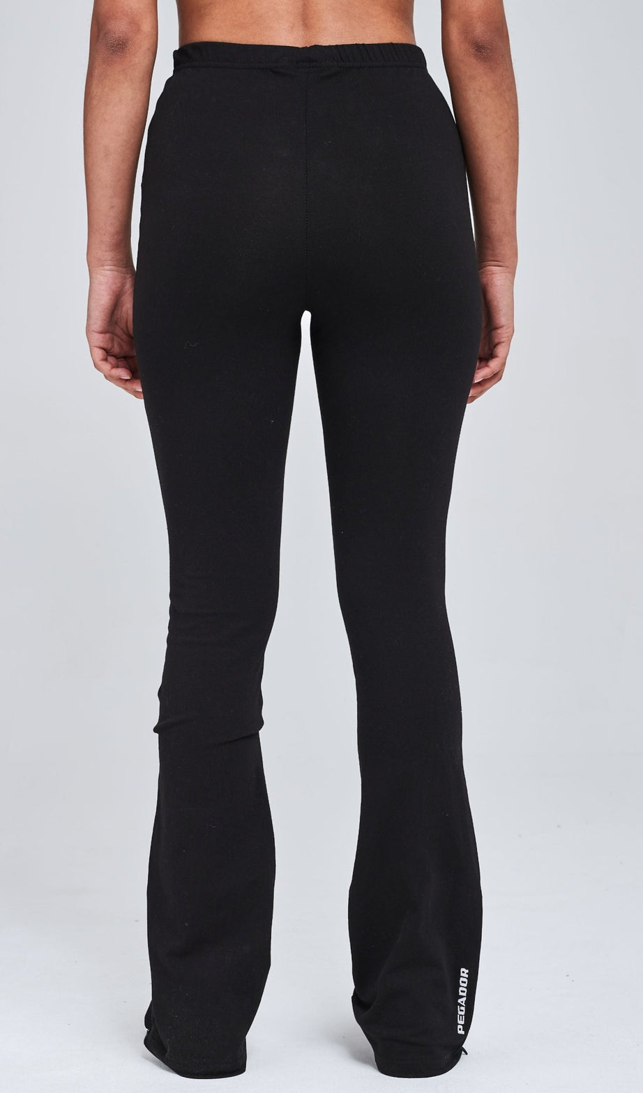 BELL FLARED SWEAT LEGGINGS BLACK - Drakkar shop