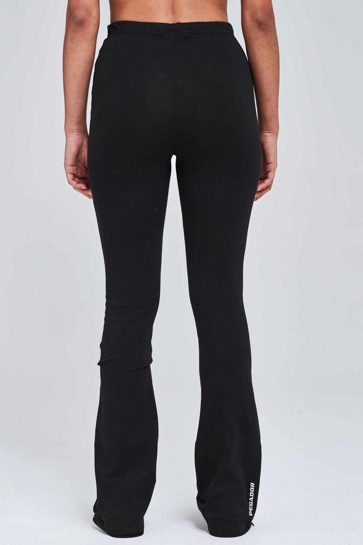 BELL FLARED SWEAT LEGGINGS BLACK - Drakkar shop
