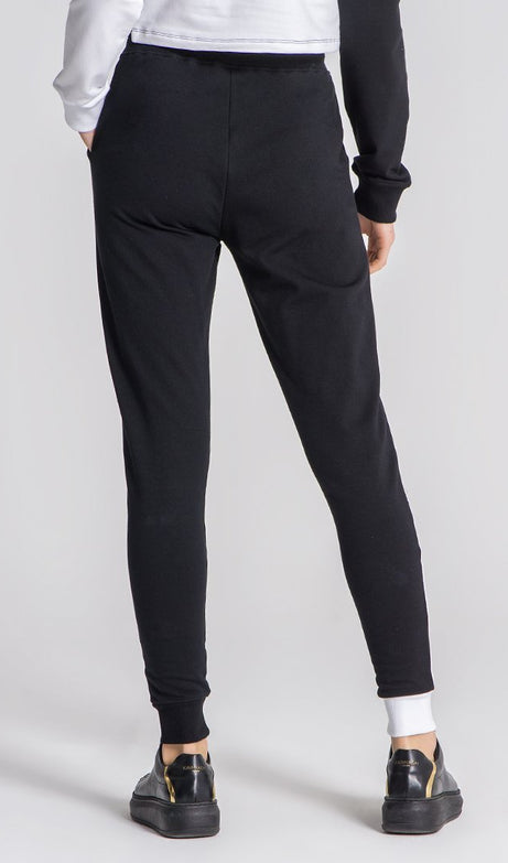 BLACK AND WHITE YIN YANG JOGGERS - Drakkar shop