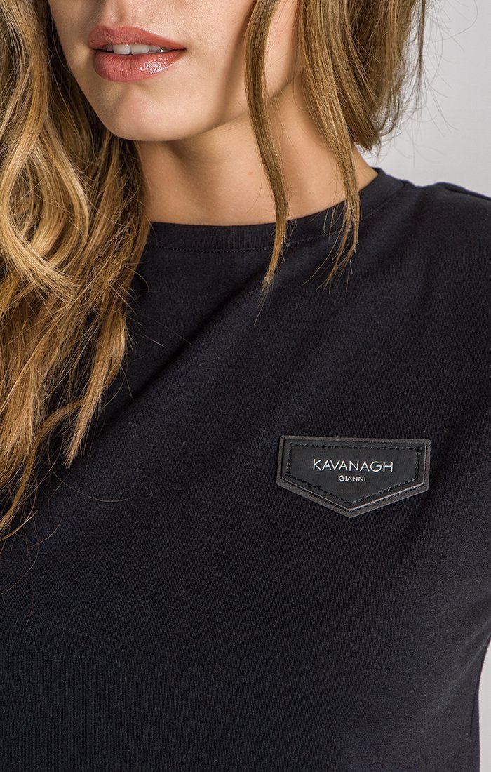 BLACK CORE BOXY TEE - Drakkar shop