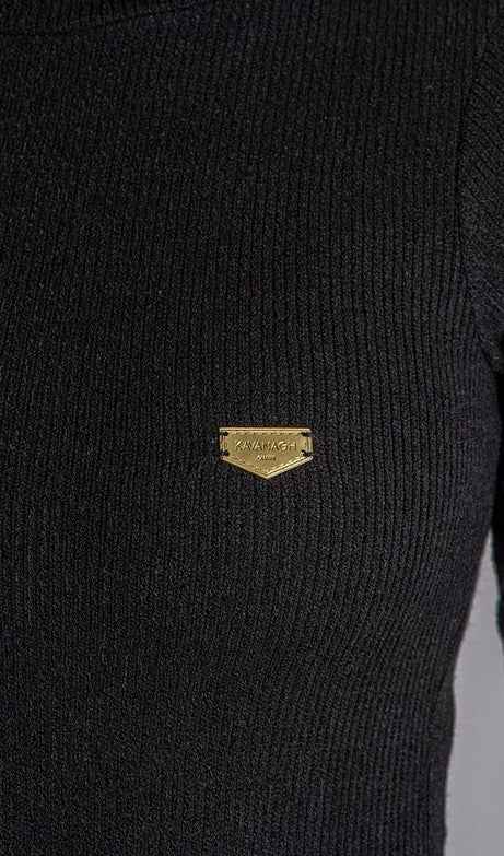 Black Core Turtleneck Dress - Drakkar shop