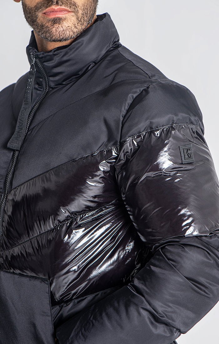 BLACK DIVISION PUFFER JACKET - Drakkar shop