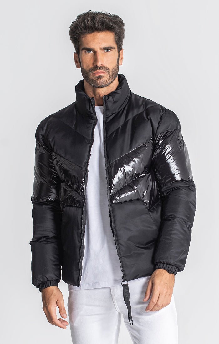 BLACK DIVISION PUFFER JACKET - Drakkar shop