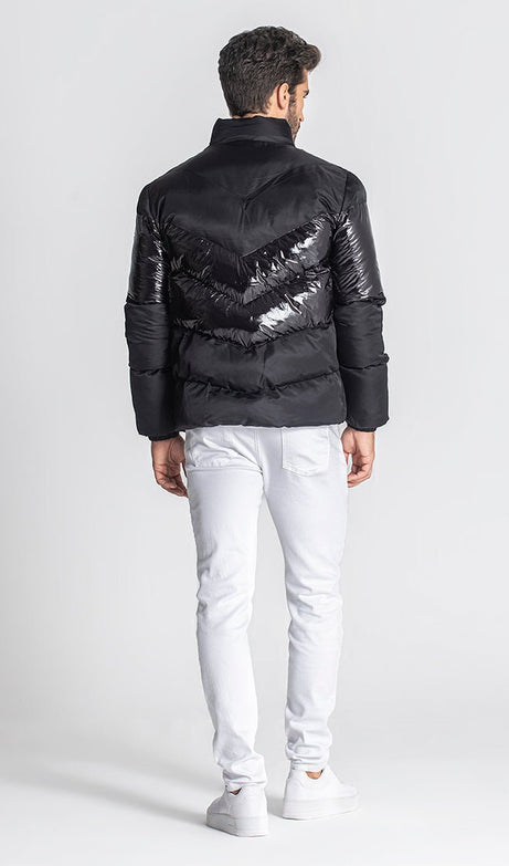 BLACK DIVISION PUFFER JACKET - Drakkar shop