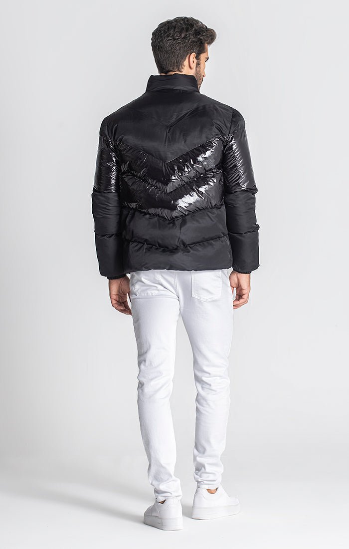 BLACK DIVISION PUFFER JACKET - Drakkar shop