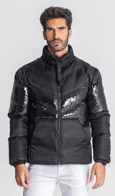 BLACK DIVISION PUFFER JACKET - Drakkar shop