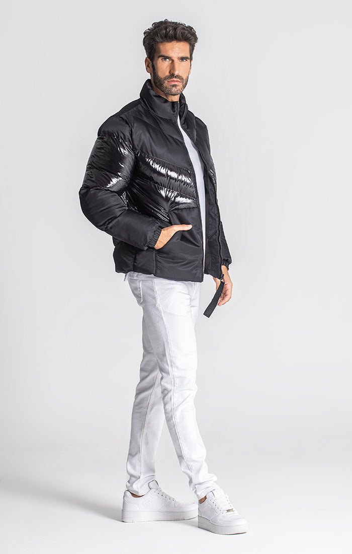 BLACK DIVISION PUFFER JACKET - Drakkar shop