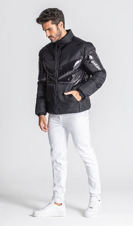 BLACK DIVISION PUFFER JACKET - Drakkar shop