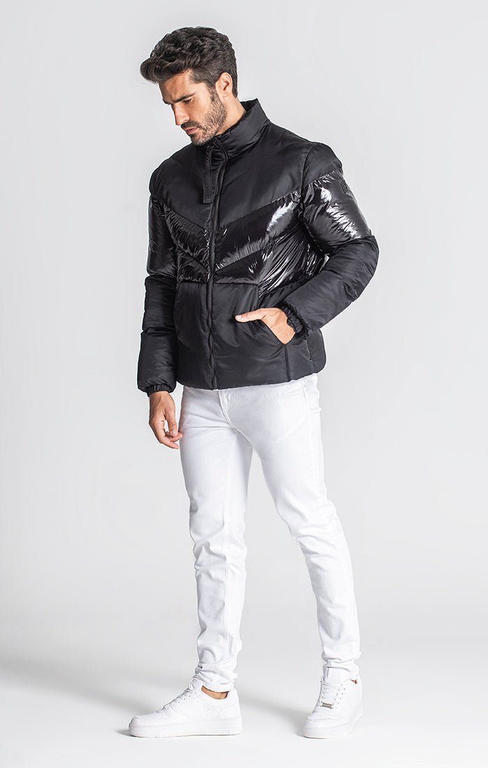 BLACK DIVISION PUFFER JACKET - Drakkar shop