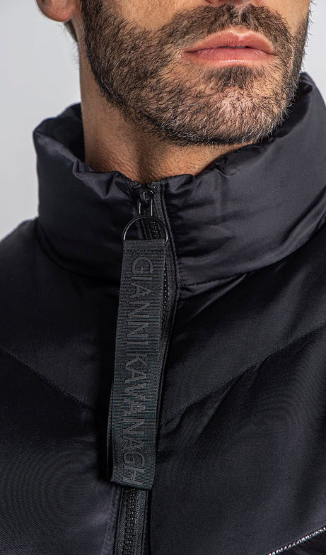BLACK DIVISION PUFFER JACKET - Drakkar shop