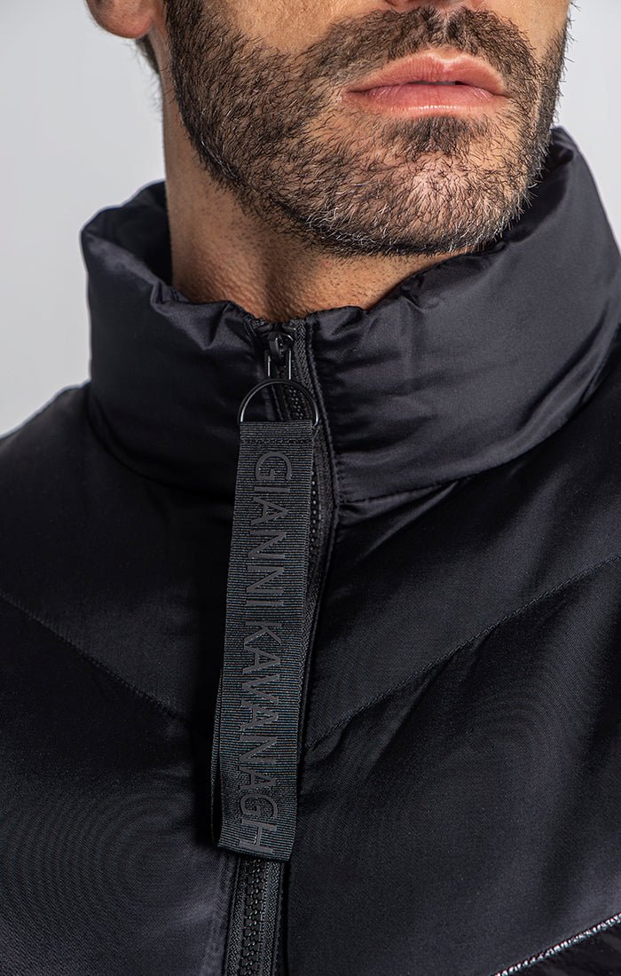 BLACK DIVISION PUFFER JACKET - Drakkar shop