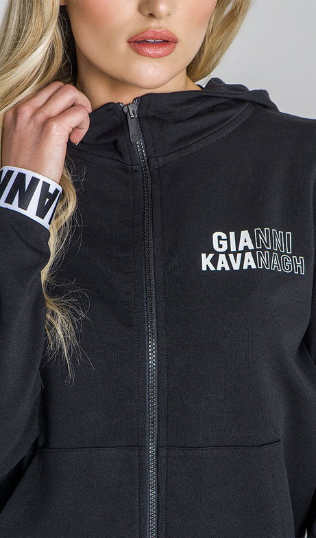 BLACK EDGE ZIP JACKET - Drakkar shop