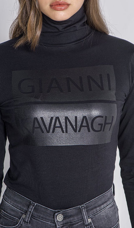 BLACK GK BOX TURTLENECK - Drakkar shop