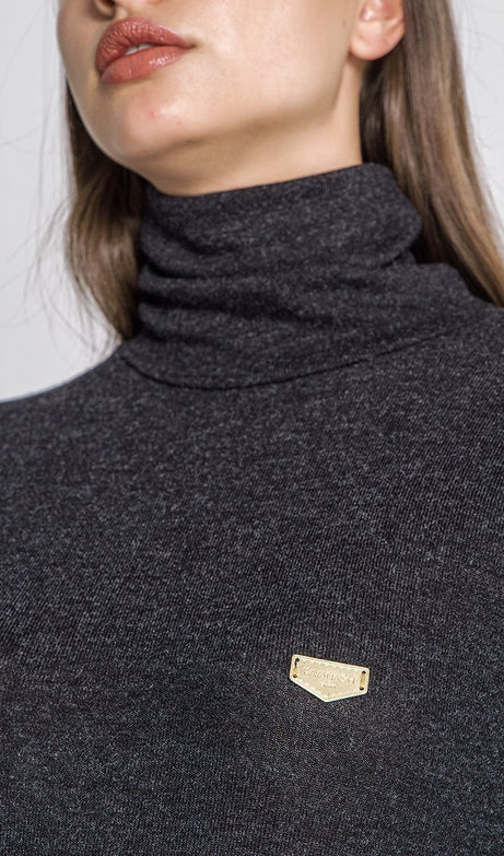BLACK GK CORE TURTLENECK - Drakkar shop