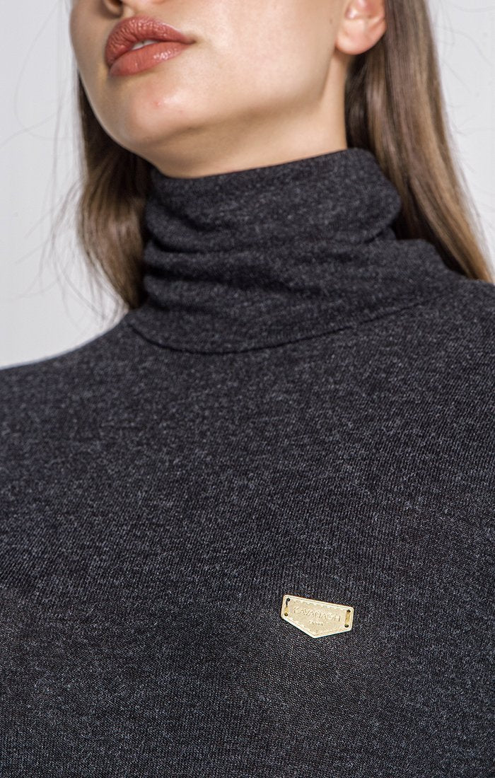 BLACK GK CORE TURTLENECK - Drakkar shop