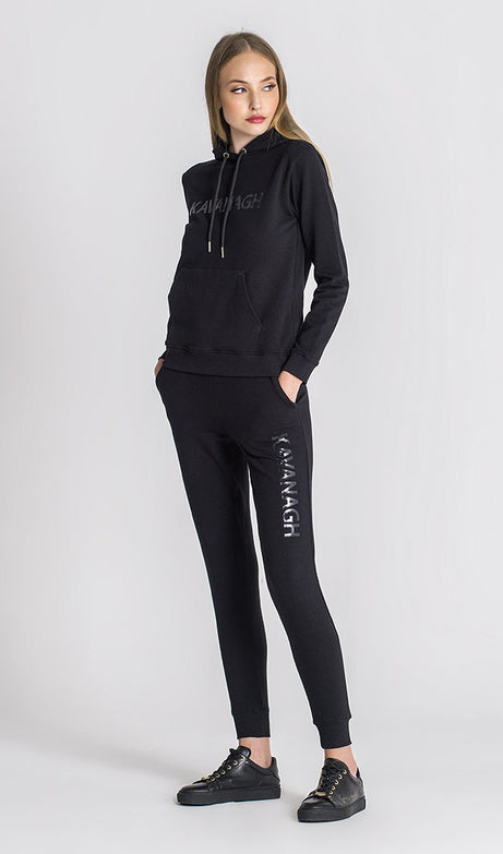 BLACK NO SLEEP HOODIE - Drakkar shop