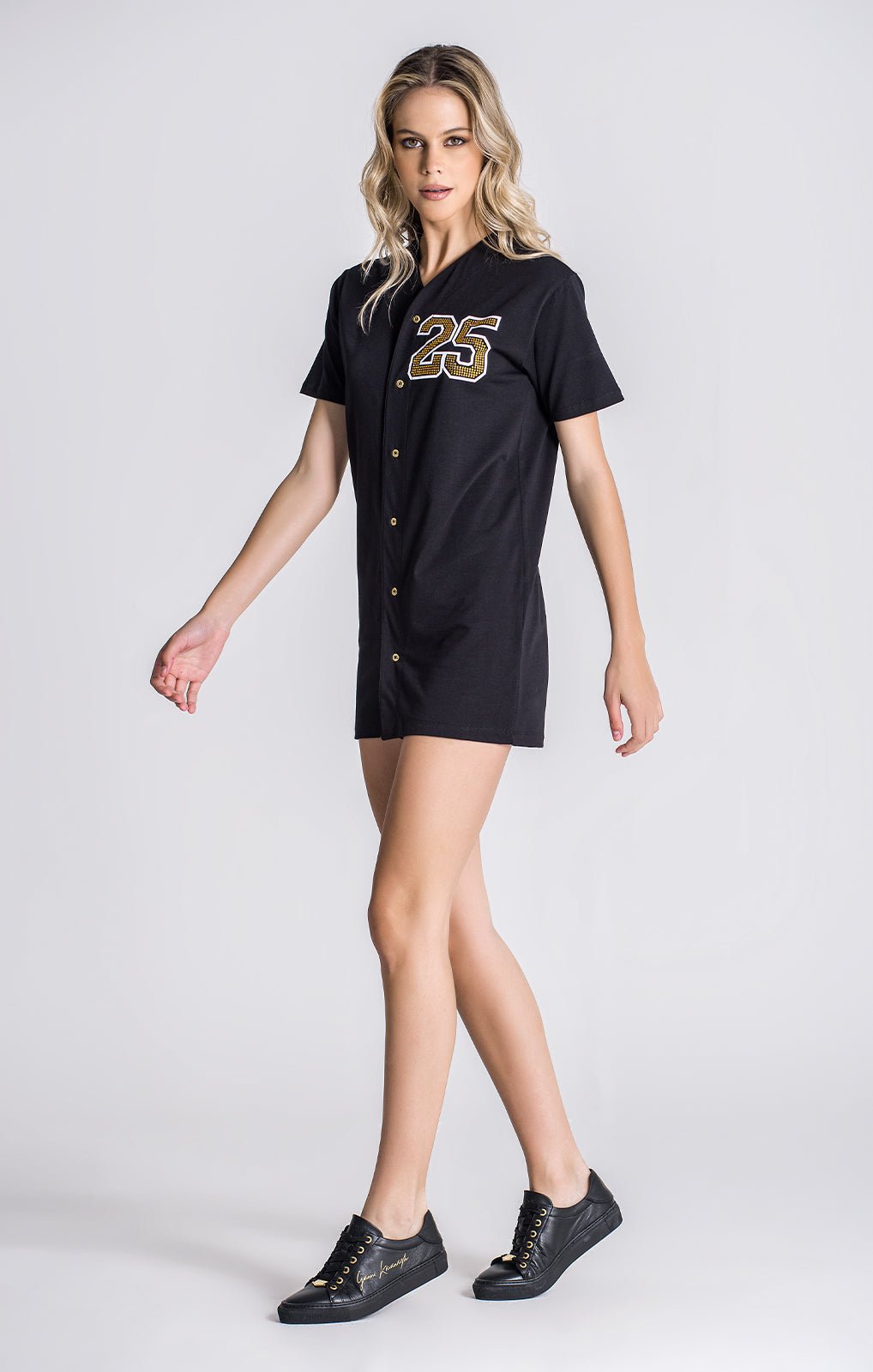 BLACK THE LEAGUE CRYSTALS DRESS - Drakkar shop