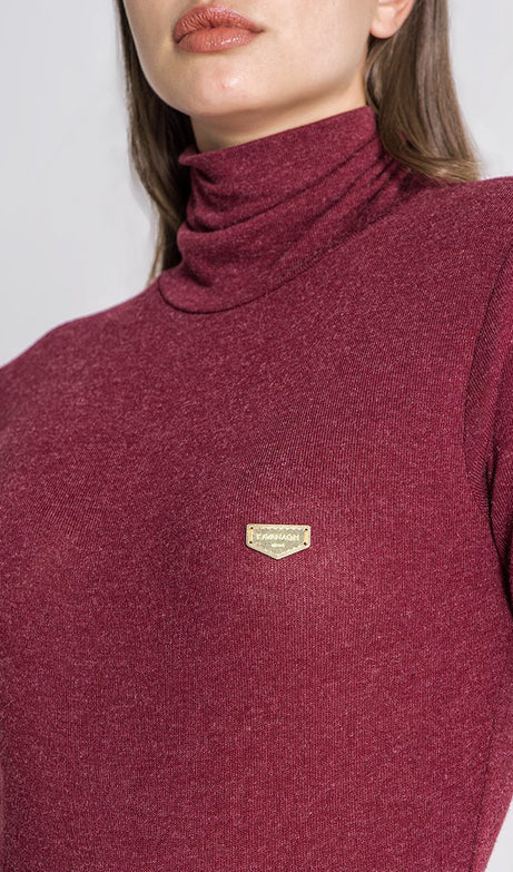 BURGUNDY GK CORE TURTLENECK - Drakkar shop