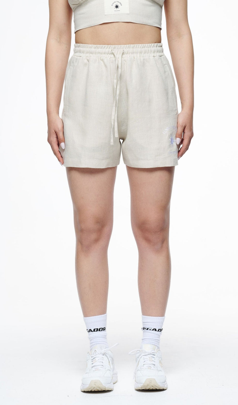 CERIA CANVAS SHORTS UNBLEACHED - Drakkar shop