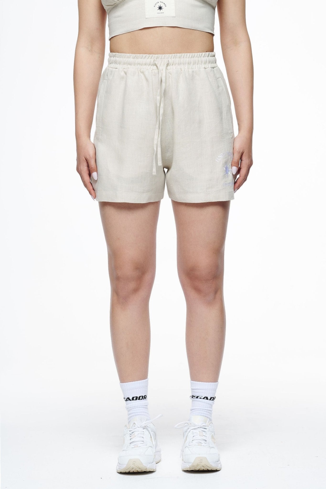 CERIA CANVAS SHORTS UNBLEACHED - Drakkar shop