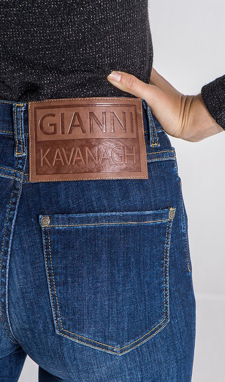 DARK BLUE CORE SKINNY JEANS - Drakkar shop