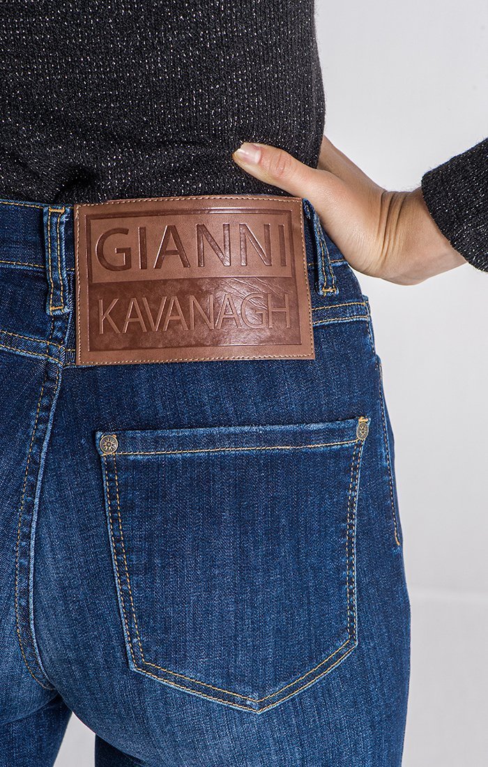 DARK BLUE CORE SKINNY JEANS - Drakkar shop