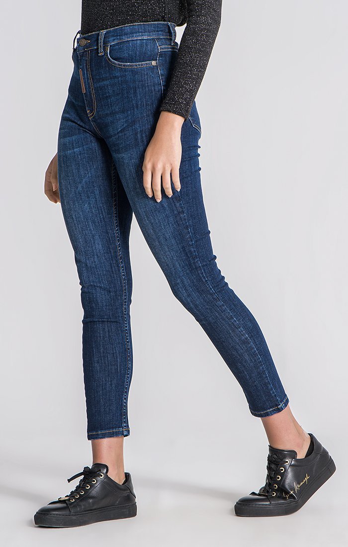 DARK BLUE CORE SKINNY JEANS - Drakkar shop