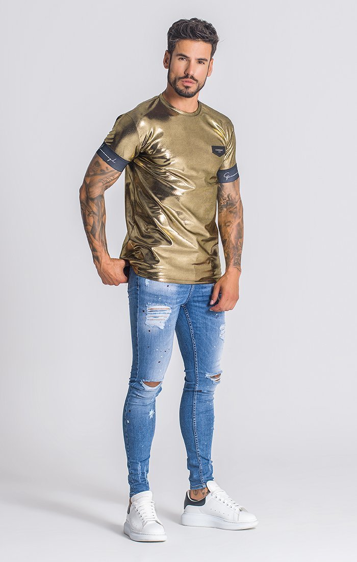 Gold Upscale Tee - Drakkar shop