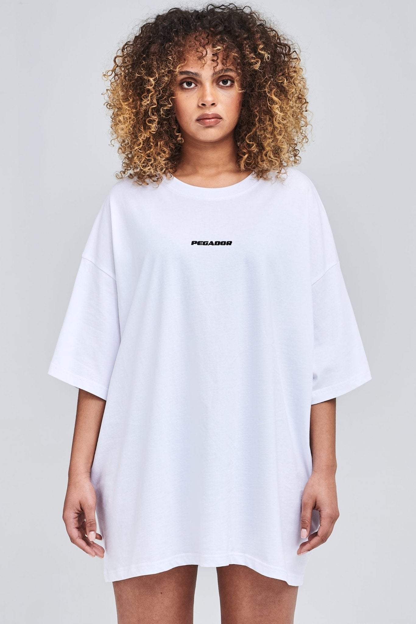 GOLDEN GATE LOGO SKIRT TEE WHITE - Drakkar shop