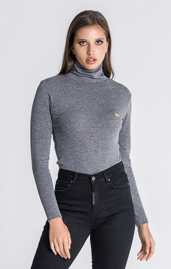 GREY GK CORE TURTLENECK - Drakkar shop