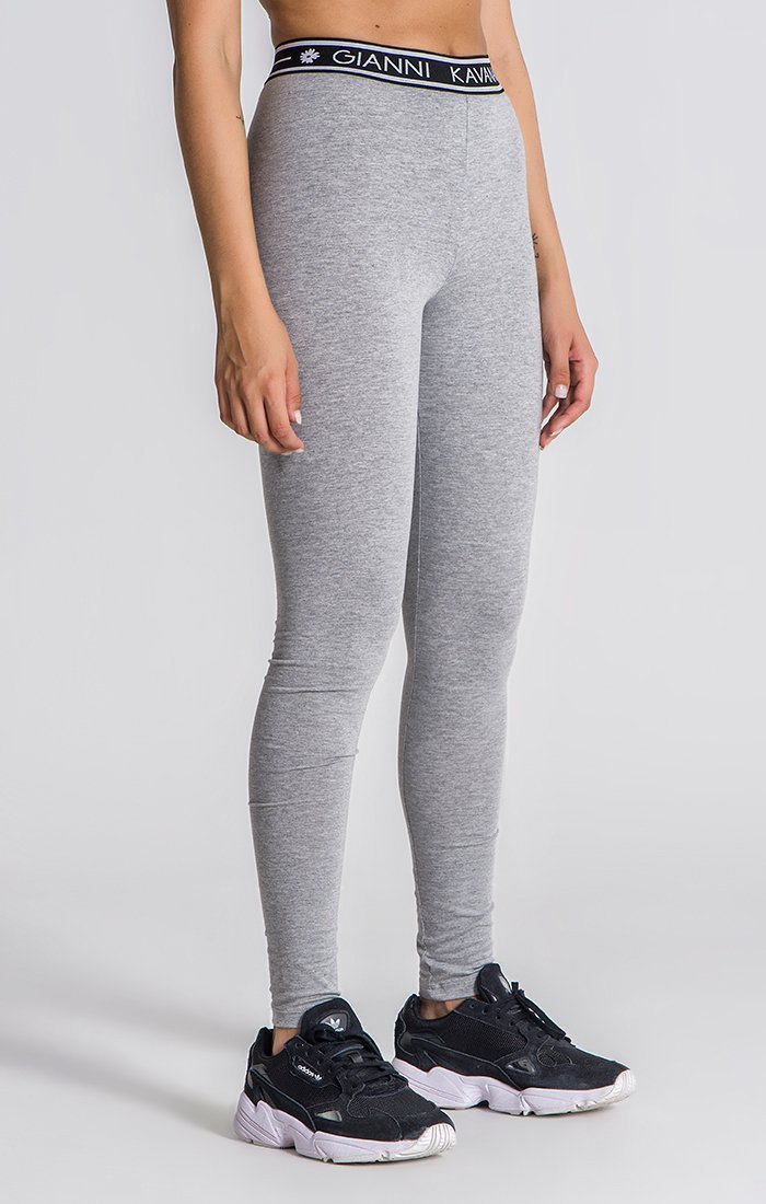 Grey Melange Core Leggings - Drakkar shop