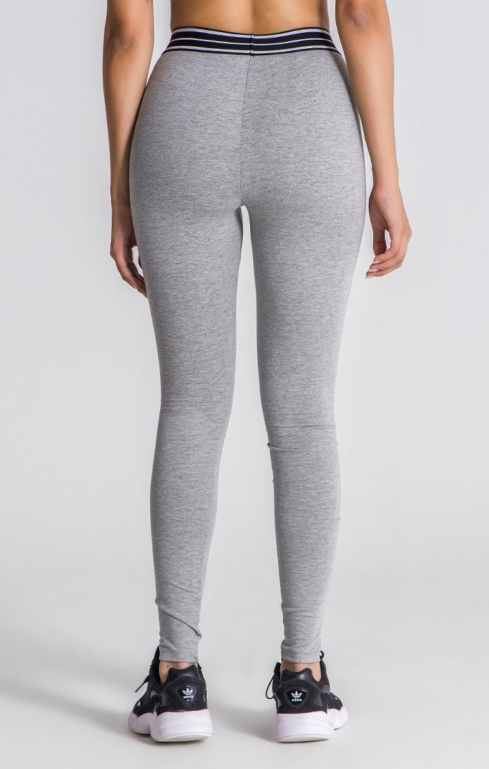 Grey Melange Core Leggings - Drakkar shop