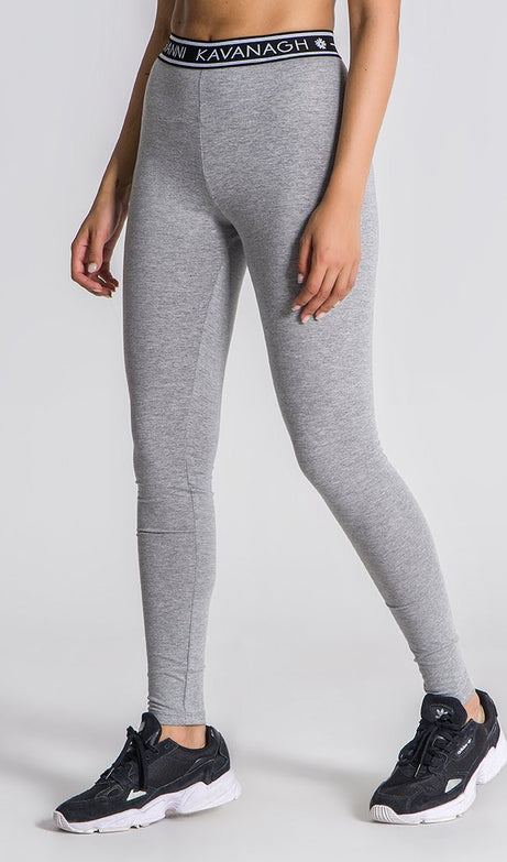 Grey Melange Core Leggings - Drakkar shop