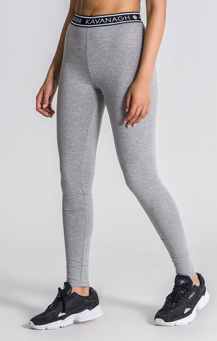 Grey Melange Core Leggings - Drakkar shop