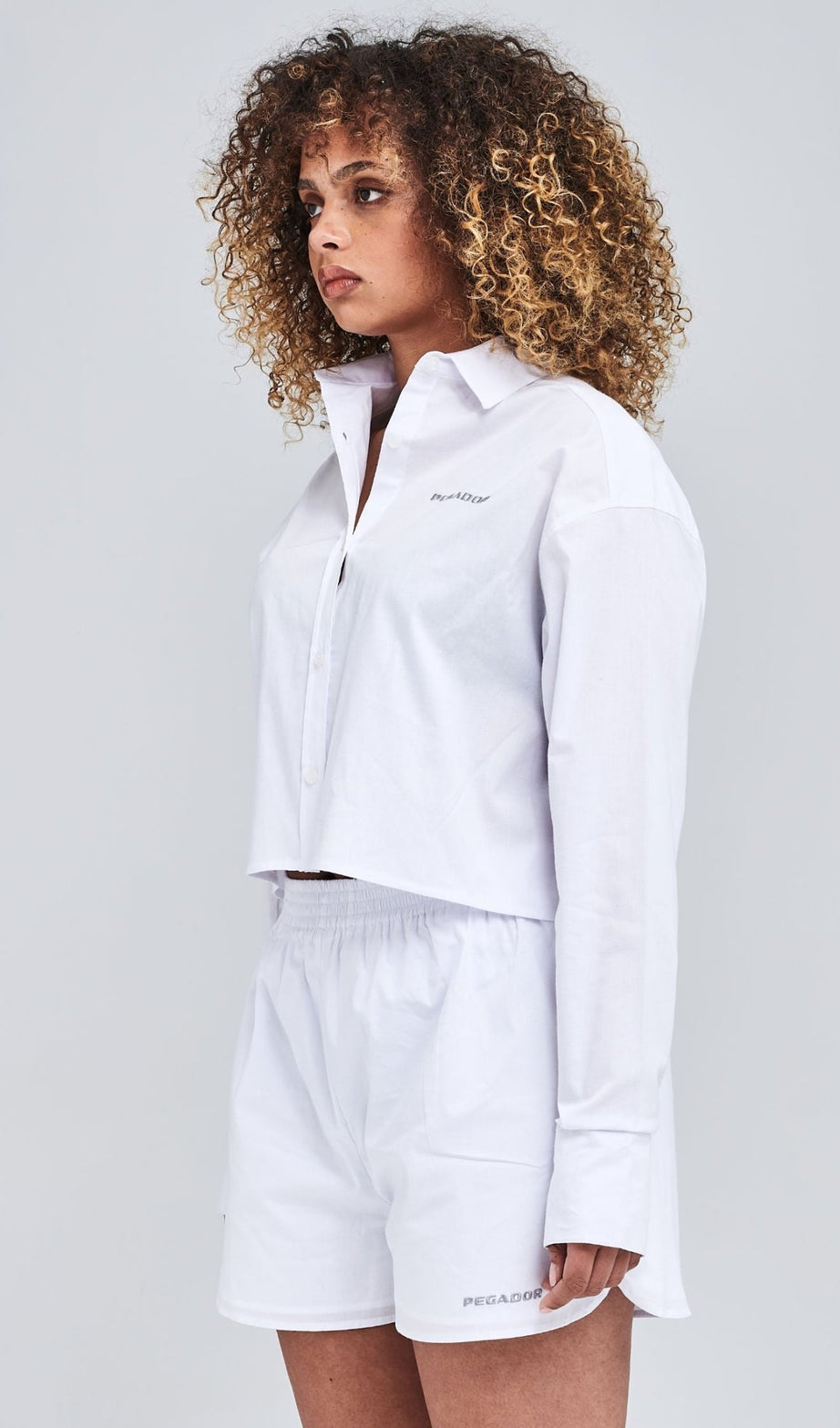 HOLIDAY CROPPED SHIRT WHITE(SHIRT) - Drakkar shop