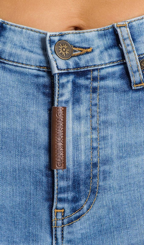 Light Blue Ripped Jeans - Drakkar shop