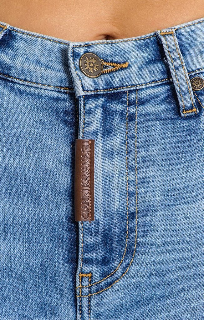 Light Blue Ripped Jeans - Drakkar shop