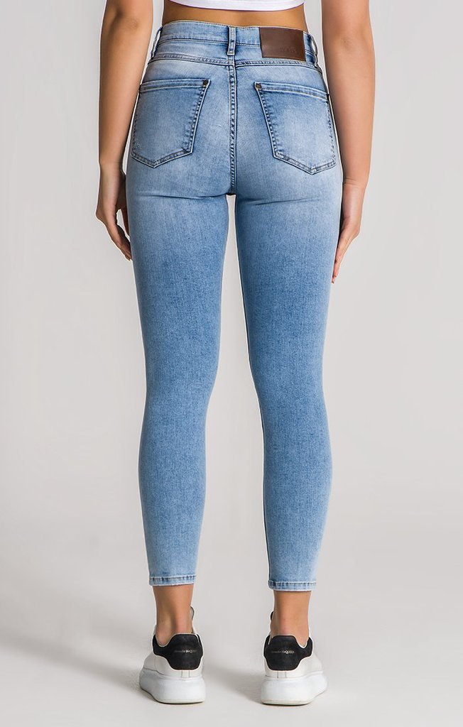 Light Blue Ripped Jeans - Drakkar shop