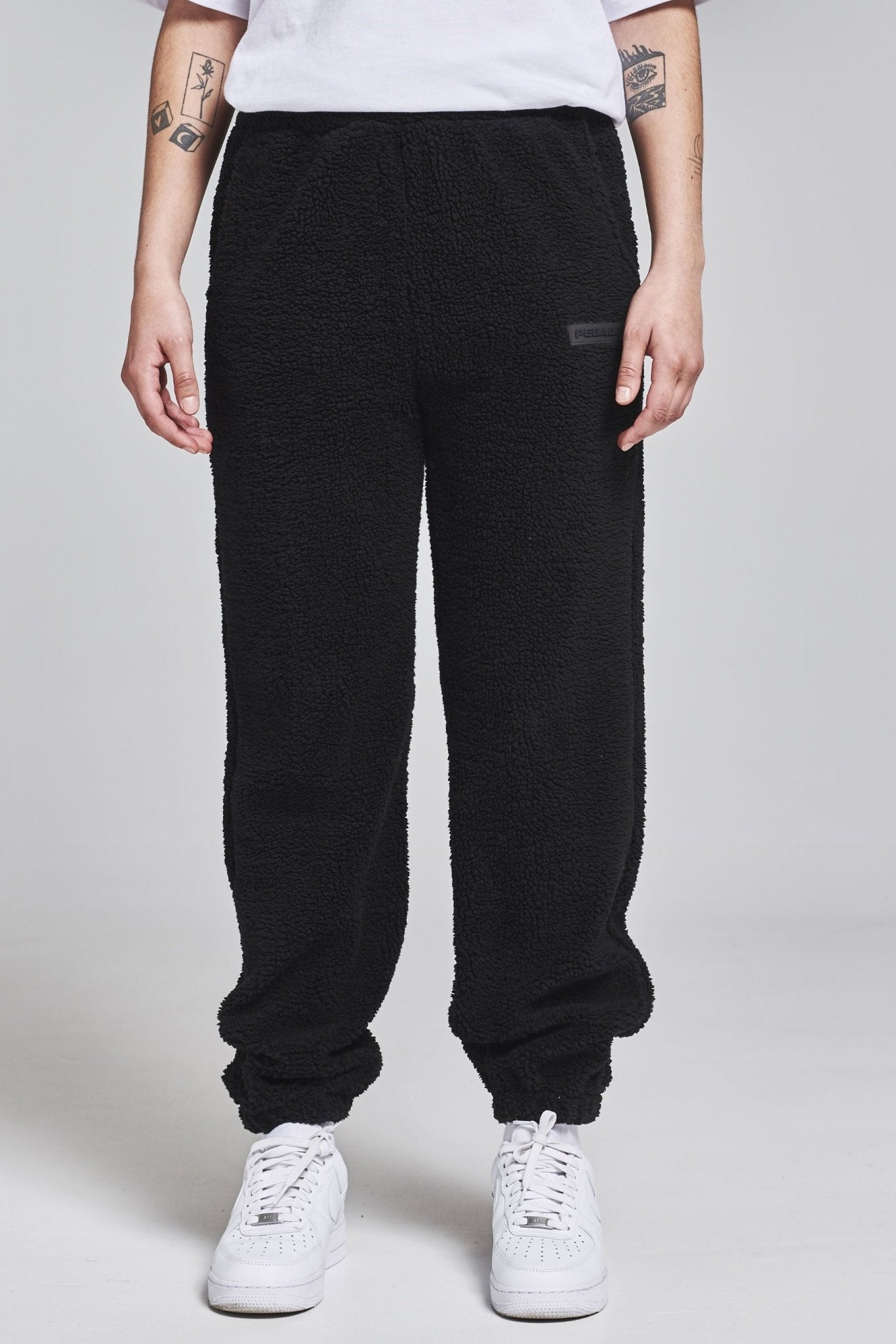 PINE TEDDY PANTS BLACK - Drakkar shop