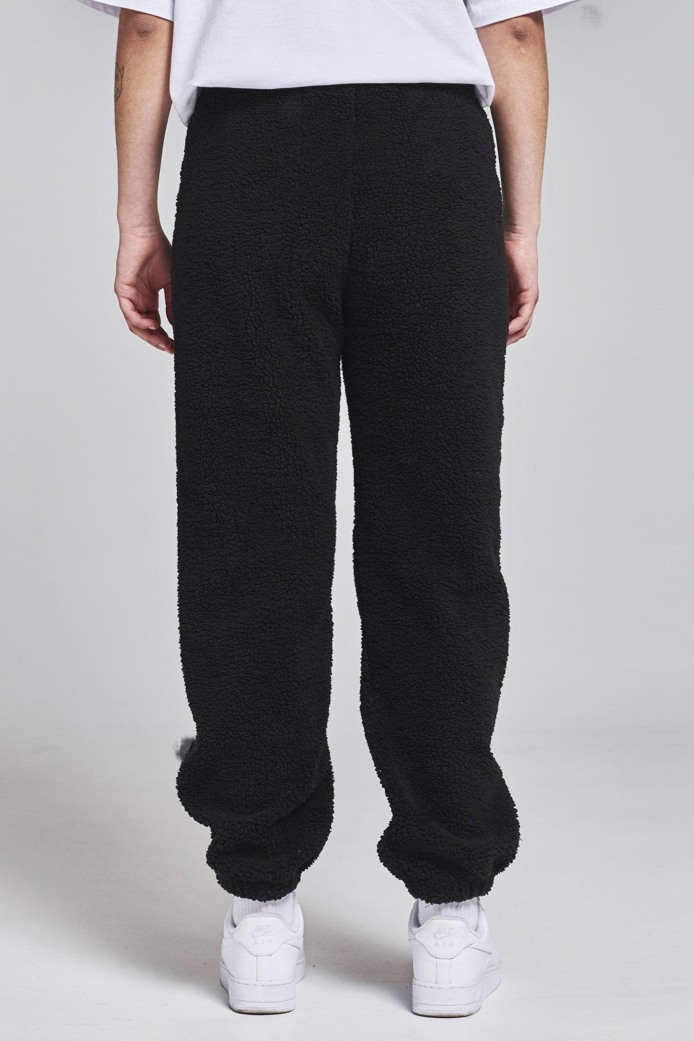 PINE TEDDY PANTS BLACK - Drakkar shop