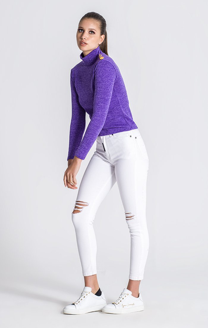 PURPLE CONSTELLATION TURTLENECK - Drakkar shop