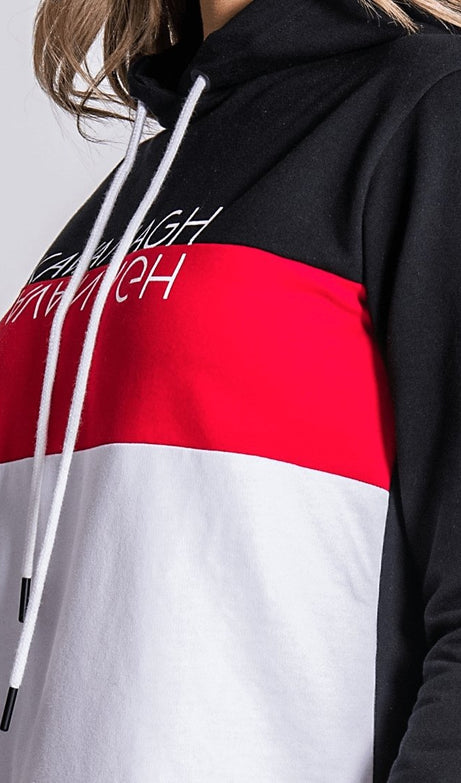 Racer Block Hoodie Dress - Drakkar shop