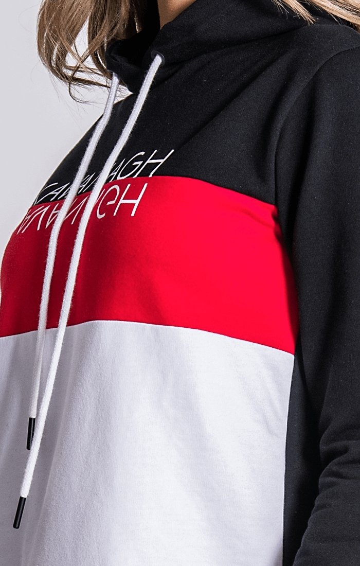 Racer Block Hoodie Dress - Drakkar shop